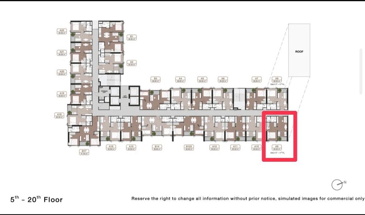 ขายคอนโดพระราม 9 เพชรบุรีตัดใหม่ RCA : Owner post For Sale: Noble Nue Epic Asoke-Rama 9 pet friendly Corner room