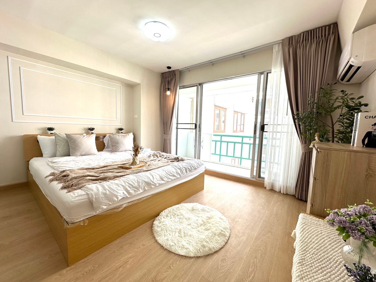 ขายคอนโดบางนา แบริ่ง ลาซาล : คอนโดรีโนเวทใหม่สไตล์ Modern แยกบางนา ขนาดใหญ่อยู่สบาย 36ตร.ม. ใกล้BTS อุดุมสุข และบางนา
