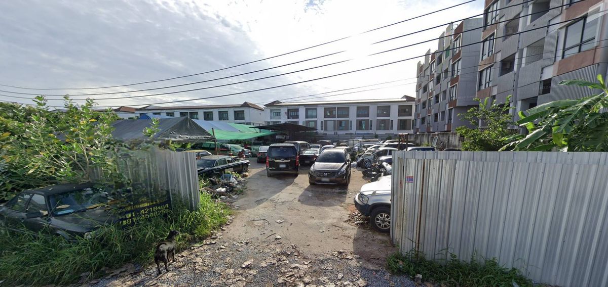 For RentLandKaset Nawamin,Ladplakao : Land rental Sukhonthasawat Zone - Kaset Nawamin, near Nawamin City Avenue, only 3 minutes