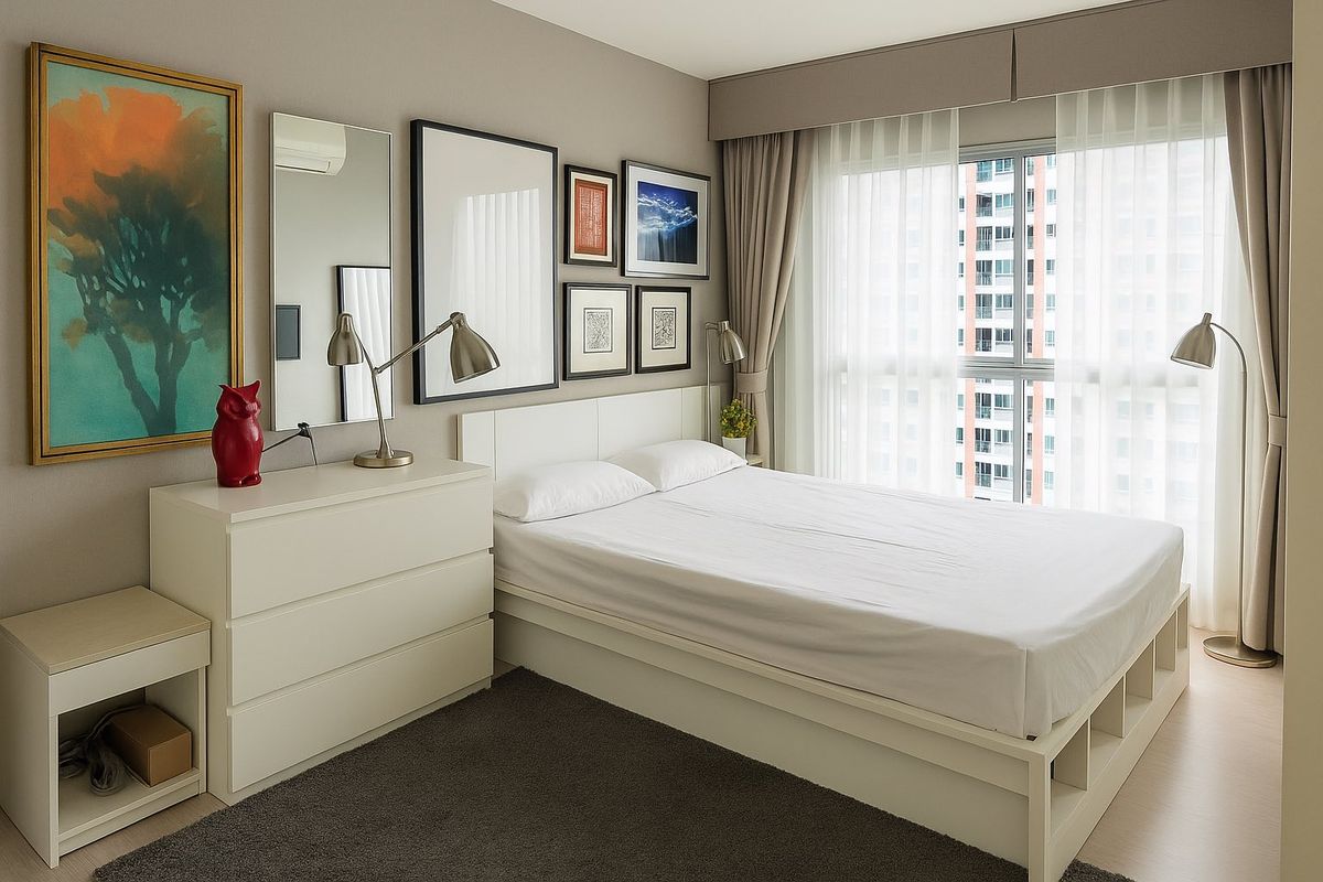 ขายคอนโดท่าพระ ตลาดพลู วุฒากาศ : ขาย รหัส PP290 คอนโด Aspire สาทร-ตากสิน (Timber Zone)