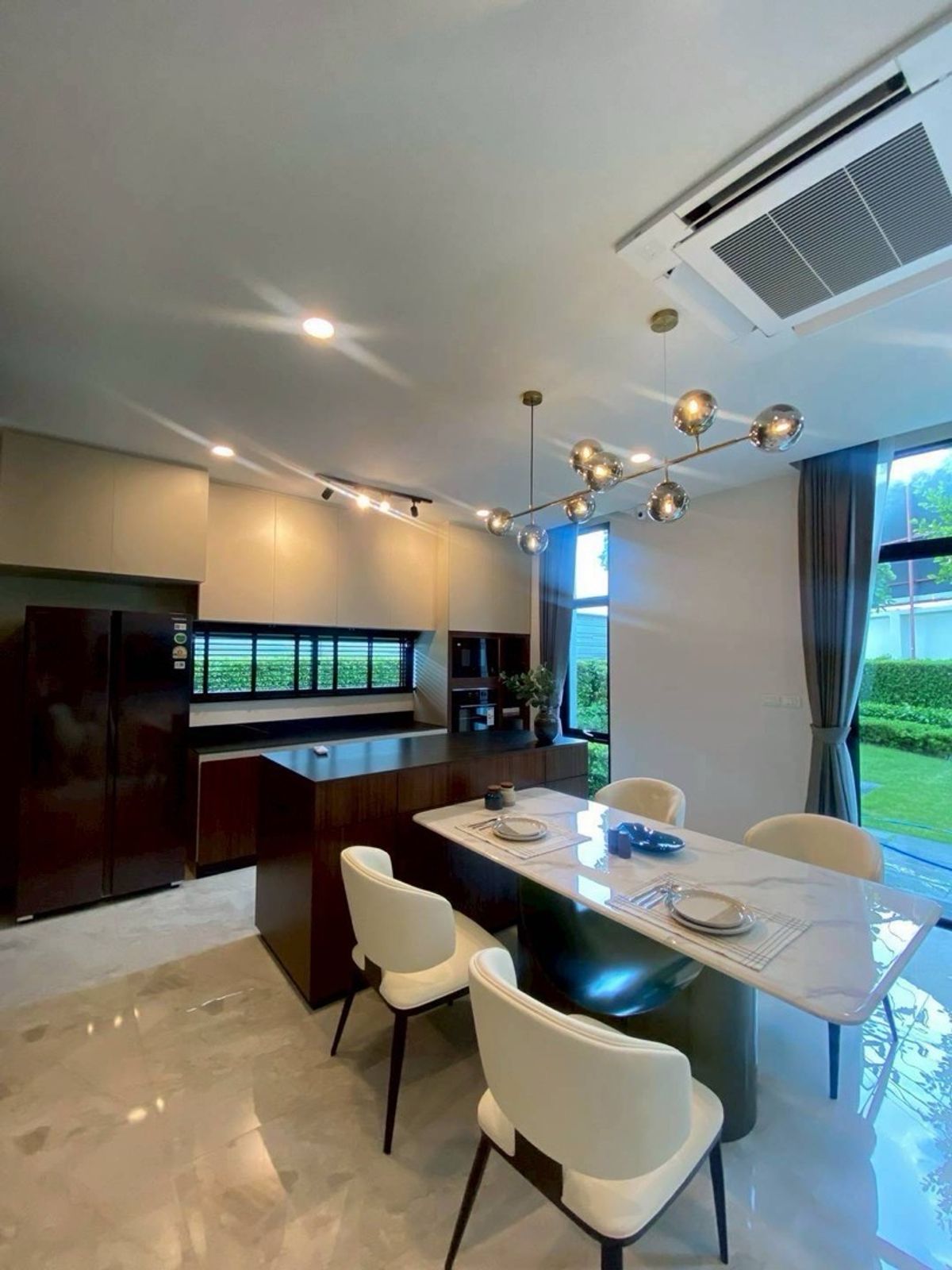 For RentHouseNonthaburi, Bang Yai, Bangbuathong : Rent a 3-story luxury house, The Master Ratchapruek-Jesada Badin Bridge