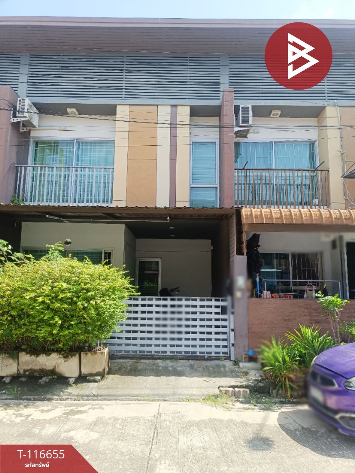ขายทาวน์โฮมสมุทรปราการ สำโรง : ขายทาวน์เฮ้าส์ หมู่บ้านสินนครวิลล์ ประชาอุทิศ-คู่สร้าง สมุทรปราการ