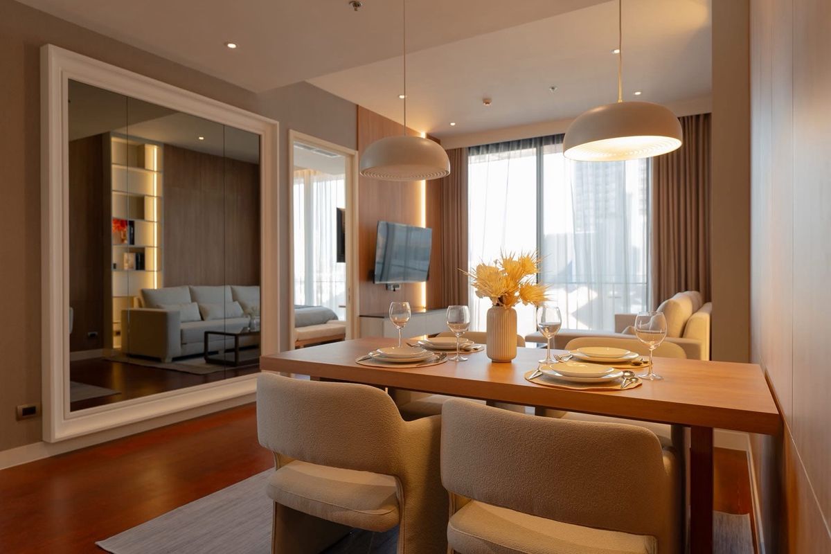 For RentCondoSukhumvit, Asoke, Thonglor : 🔥 Luxury Condo for rent, Khun By Yoo in the heart of Thonglor | Ban Klang Krung view | complete with!