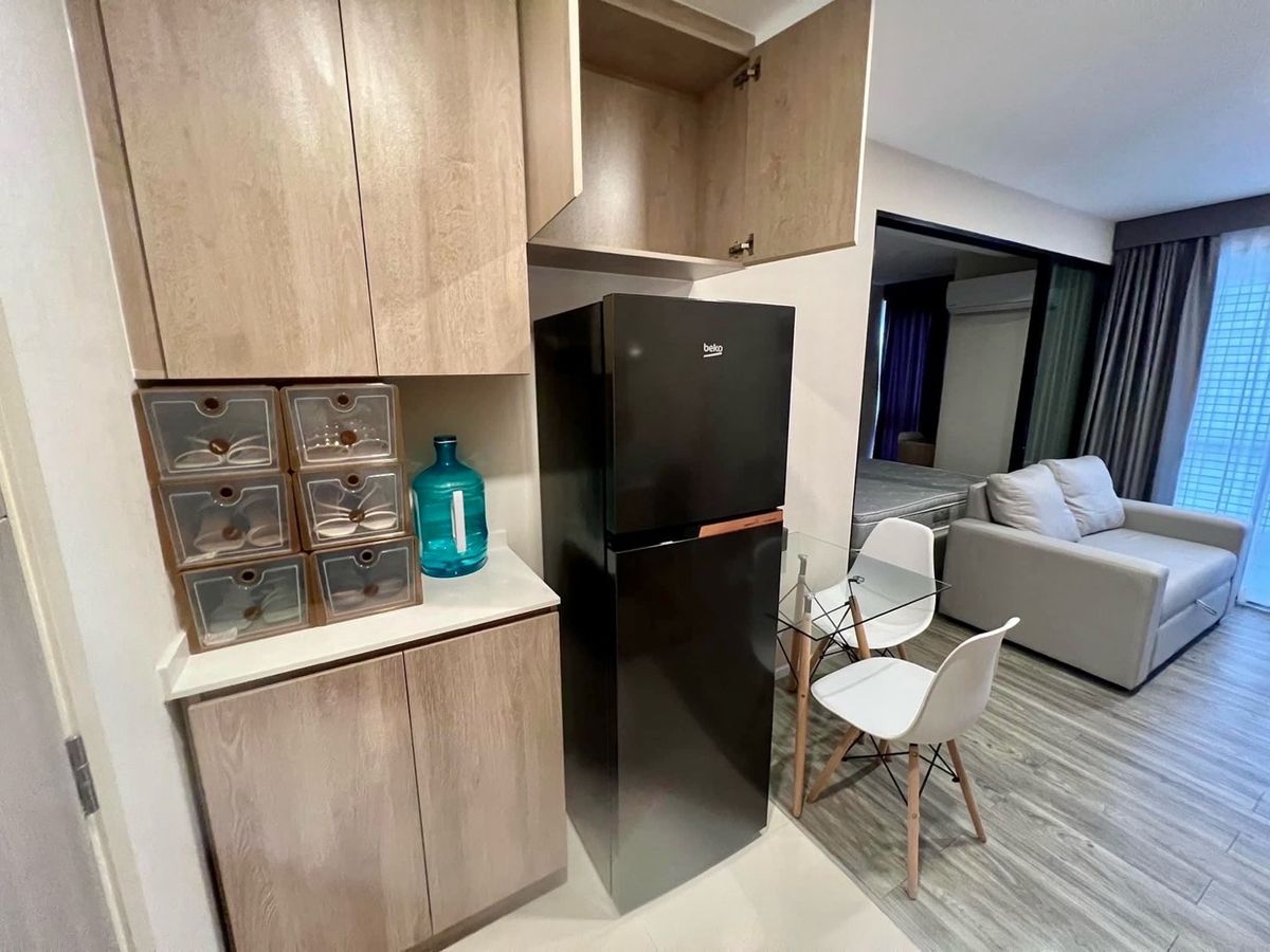 ให้เช่าคอนโดอ่อนนุช อุดมสุข : ให้เช่า IKON S77 ห้องแต่งสวย ชั้น 8 อาคารC คอนโดใกล้บีทีเอสอ่อนนุช มีรถรับส่ง ส่วนกลางดี เฟอร์ครบ พร้อมเข้าอยู่ ราคา 15,000 บาท