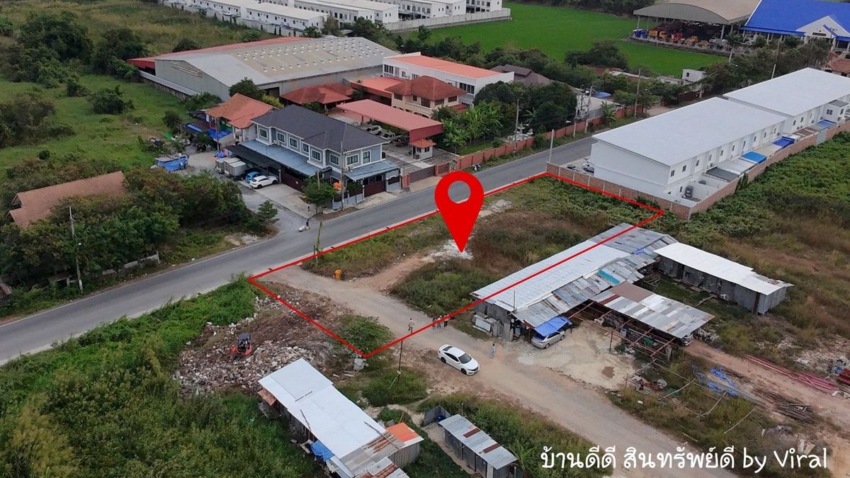 ขายที่ดินนนทบุรี บางใหญ่ บางบัวทอง : ขายที่ดิน ถนนหน้าเทศบาลบางใหญ่ 9 อำเภอบางใหญ่ จังหวัดนนทบุรี