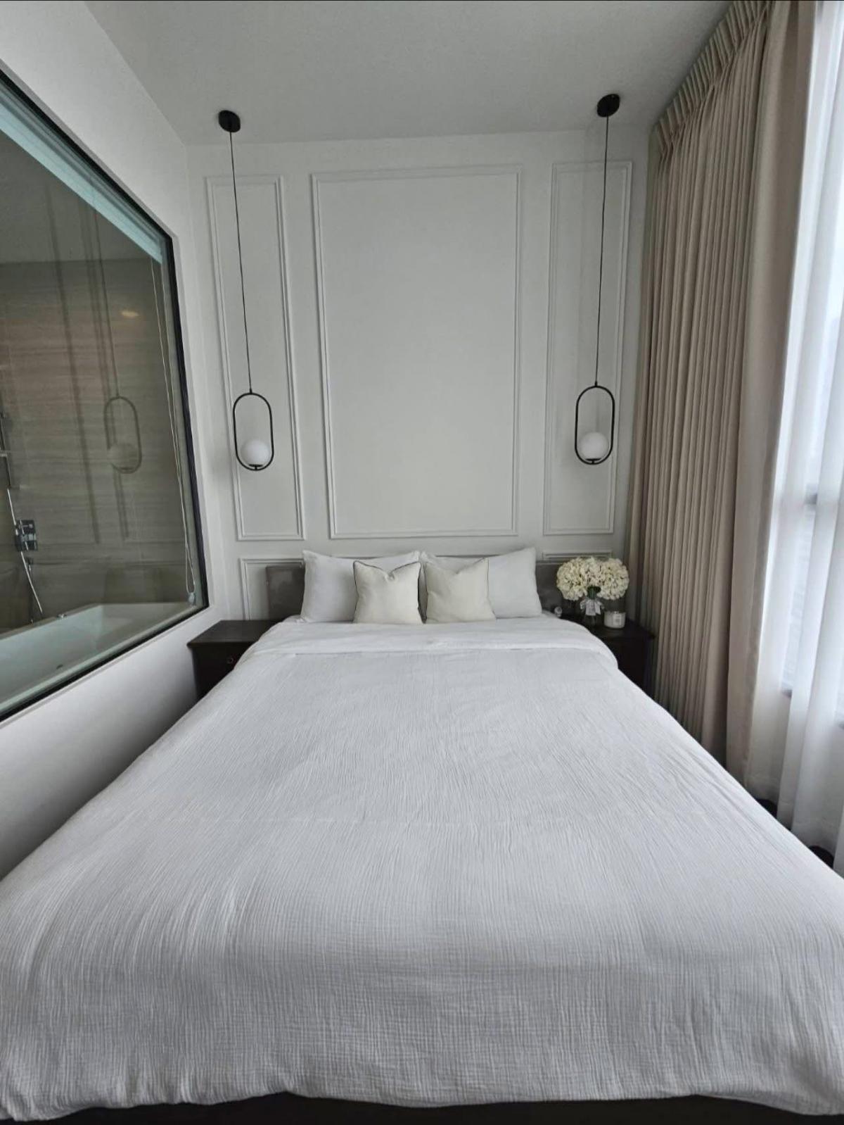 For RentCondoSukhumvit, Asoke, Thonglor : For rent: Park Origin Thonglor condo, 1 bedroom, beautiful view, near BTS Thong LoPrice: only 38,000 THB/month with complete amenities!