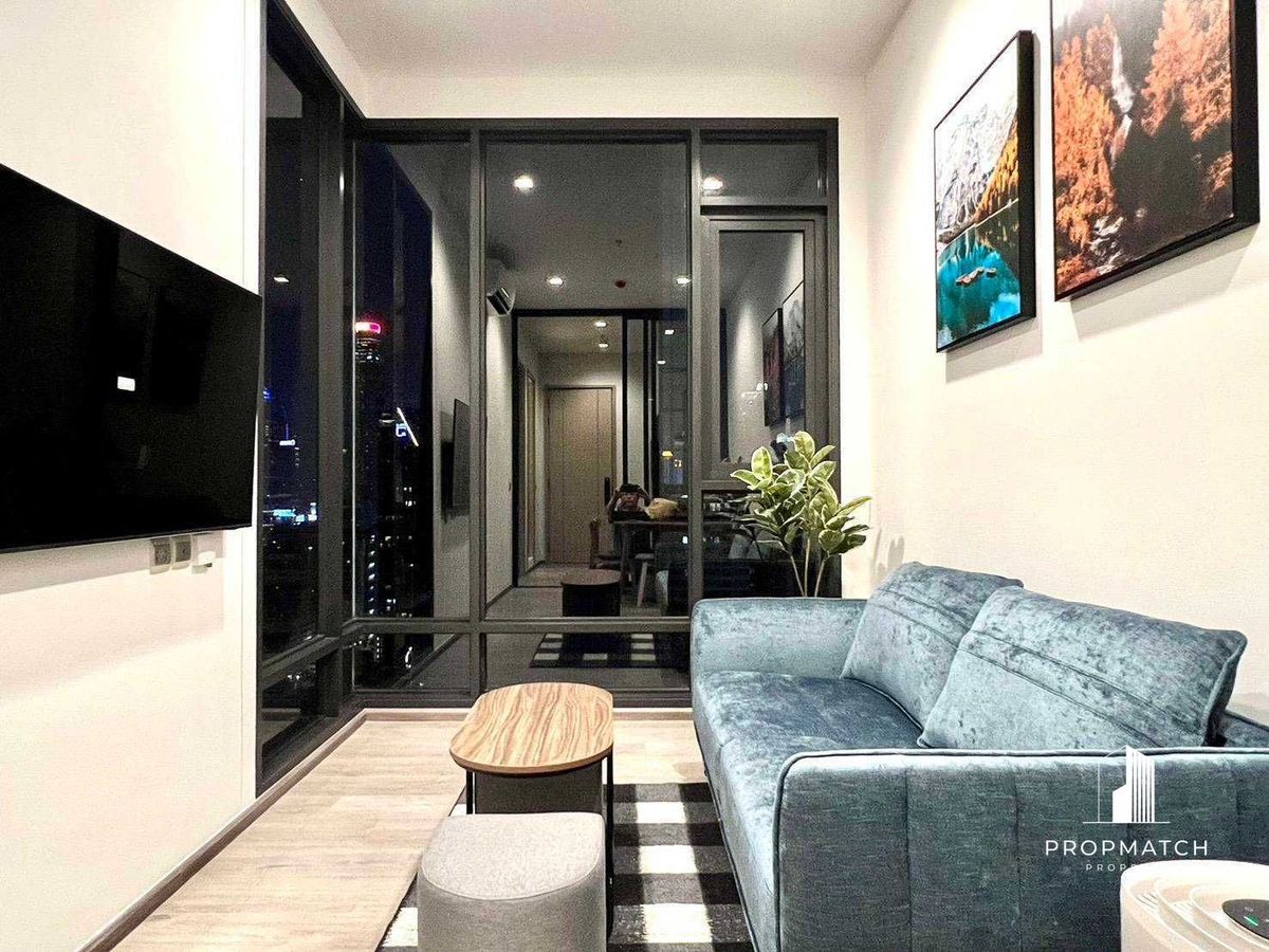 ให้เช่าคอนโดราชเทวี พญาไท : ✨Flash Deal ✨The Address Siam-Ratchathewi( 1Bed 1Bath 35SQM.) แต่งครบพร้อมอยู่ !! เพียง33,000 บาทต่อเดือน Tel.0981315848 @propmatch
