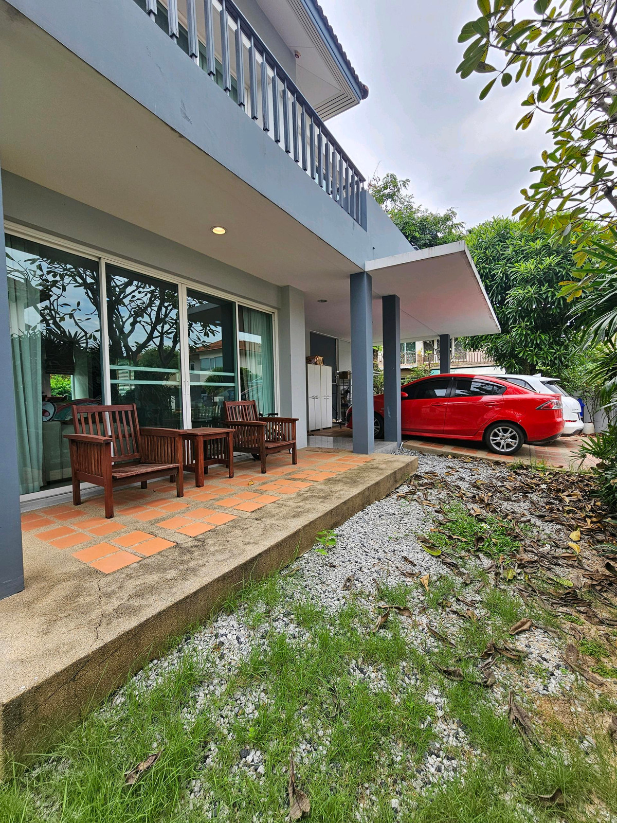 For SaleHousePattanakan, Srinakarin : 🏡 Single house for sale  Villa Acadia Srinakarin 98.2 sq.w. | 3 bedrooms, 3 bathrooms + separate maid's room with bathroom