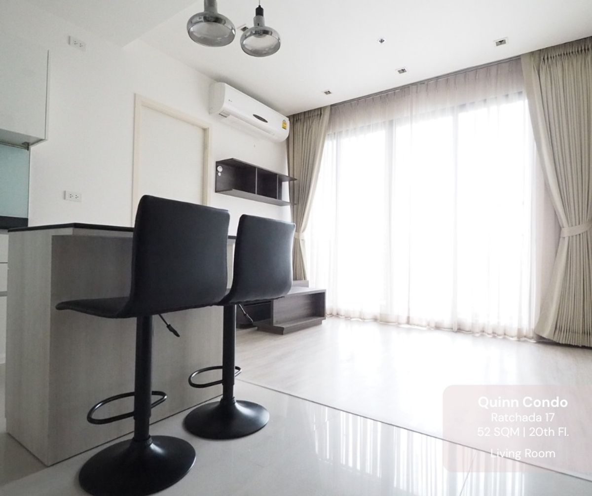 ให้เช่าคอนโดรัชดา ห้วยขวาง : ให้เช่า Quinn Condo (ควินน์ คอนโด) รัชดา 17