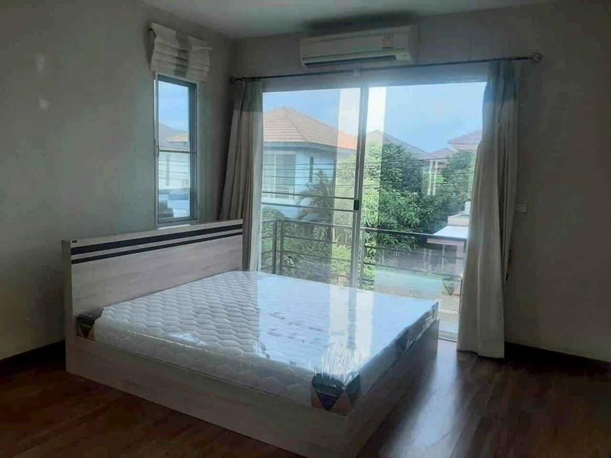 ให้เช่าบ้านพระราม 5 ราชพฤกษ์ บางกรวย : บ้านเดี่ยว ถนน345 วิวทุ่งนา หลังบ้านไม่ติดกับใคร 3ห้องนอน เฟอร์นิเจอร์ครบ