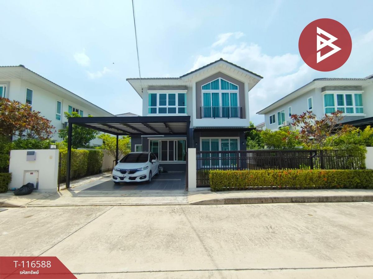 ขายบ้านสมุทรปราการ สำโรง : ขายบ้านเดี่ยว หมู่บ้านศุภาลัย ปาล์มสปริงส์ เทพารักษ์ (Supalai Palm Spring Thepharak) สมุทรปราการ