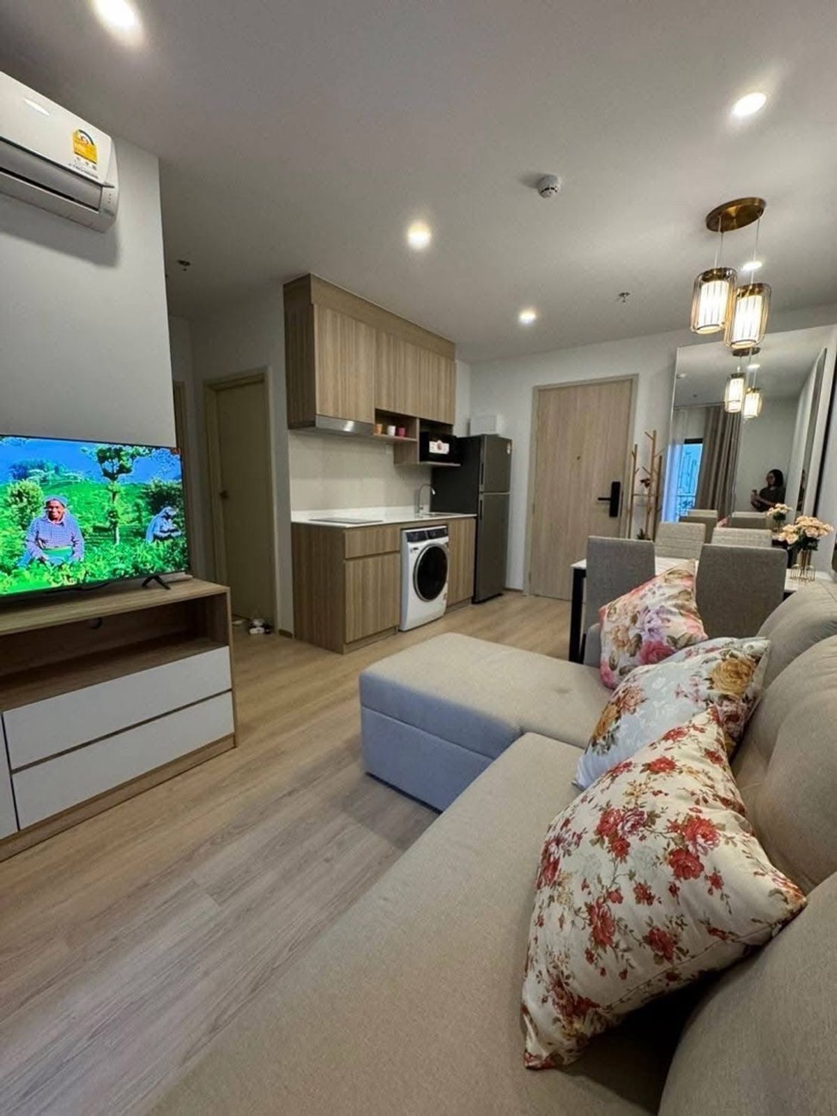 ให้เช่าคอนโดคลองเตย กล้วยน้ำไท : Life rama 4 asoke /2bedroom/1bathroom/ 47.8 sqm./ 42,000
