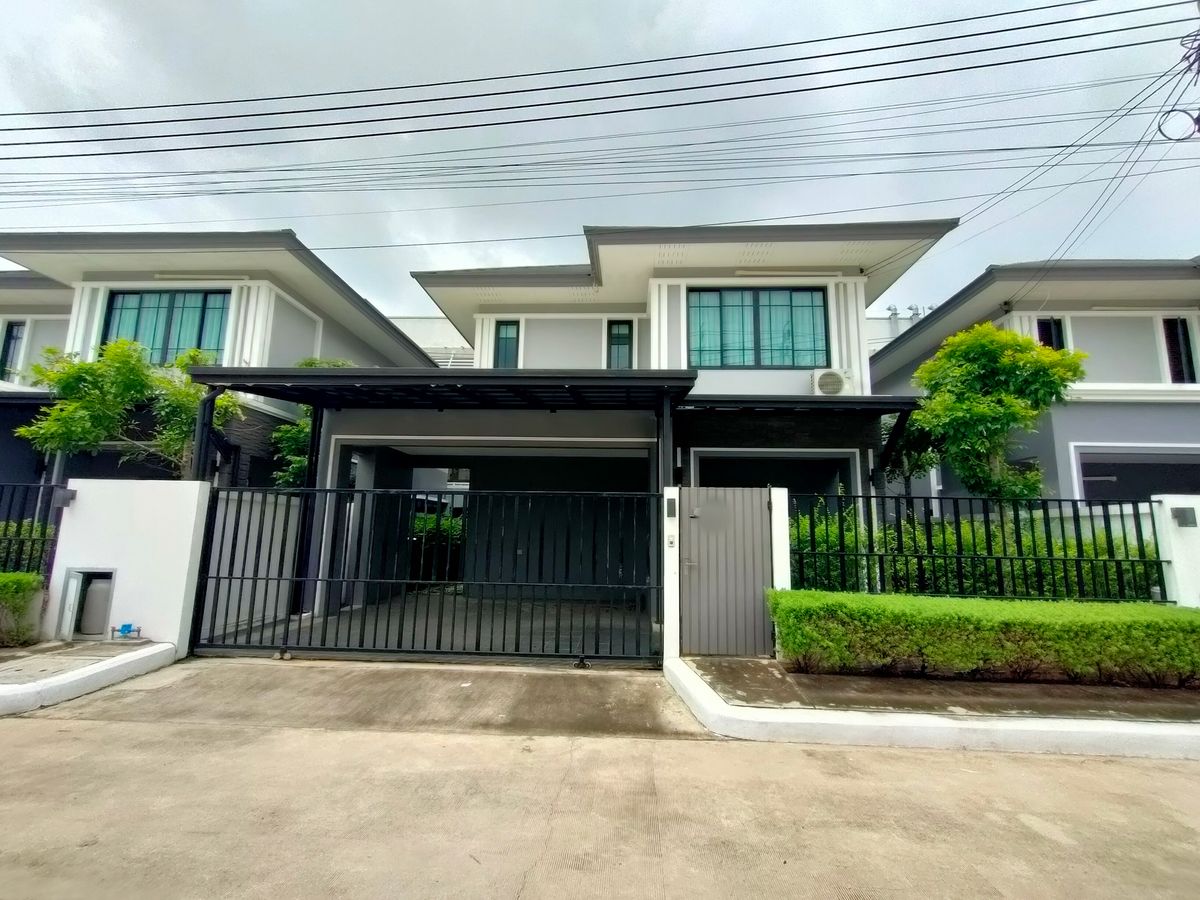 For RentHouseLadkrabang, Suwannaphum Airport : [[Rent]] Detached house near Suvarnabhumi Airport 🏡 Hampton Rama 9 Hampton Rama 9📌💥