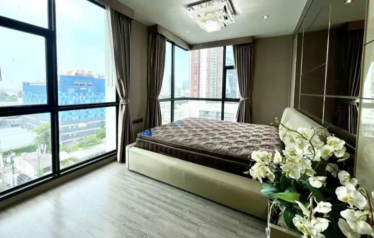 For RentCondoSukhumvit, Asoke, Thonglor : Rhythm Ekkamai for rent 2 bedrooms, special price with complete electrical appliances.