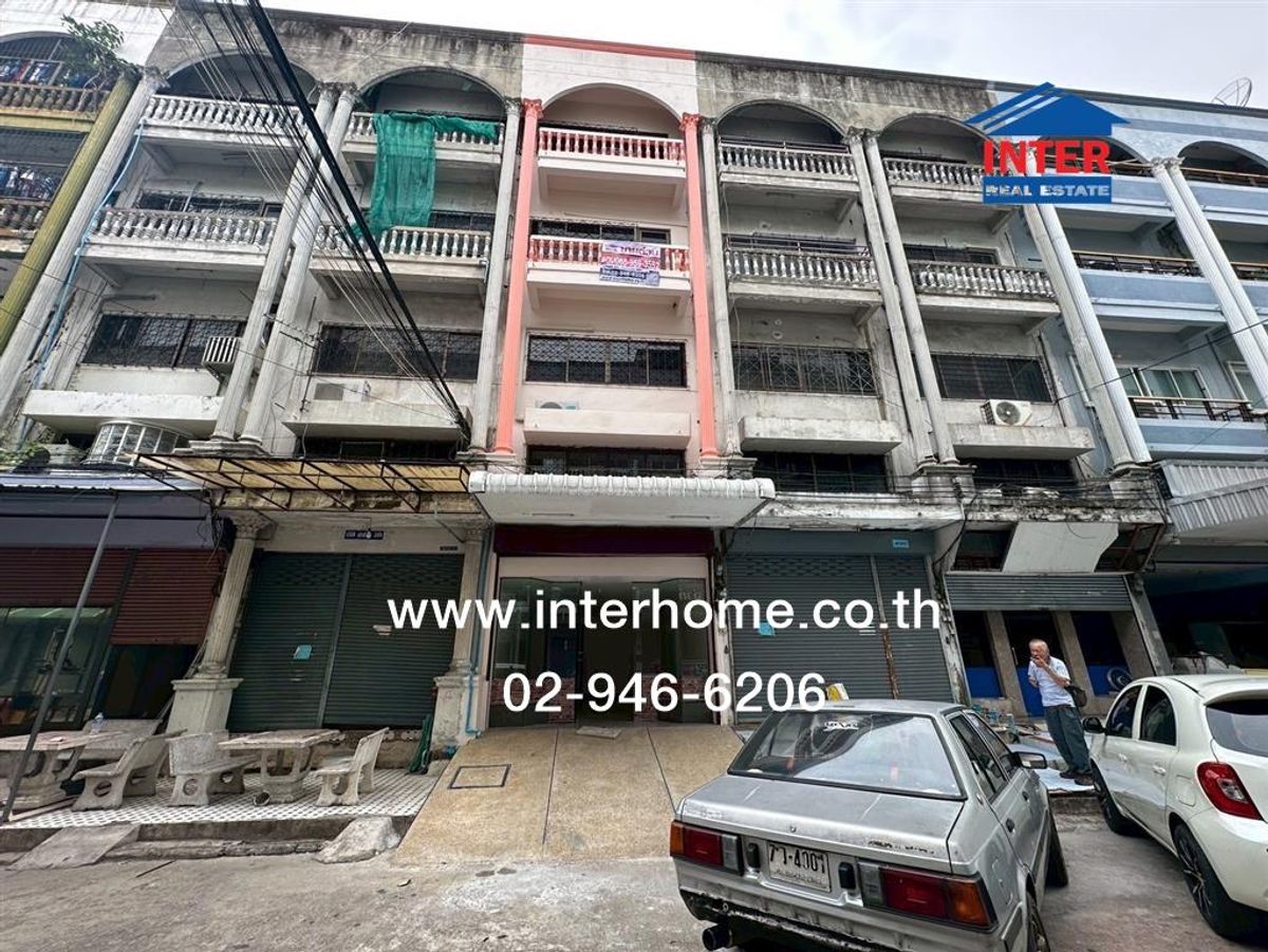 ขายอาคารพาณิชย์ลาดพร้าว101 แฮปปี้แลนด์ : อาคารพาณิชย์ 5 ชั้น 16 ตร.ว. อาคารพาณิชย์ ซอยลาดพร้าว111/1 ถนนลาดพร้าว ถนนนวมินทร์ เขตบางกะปิ กรุงเทพมหานคร