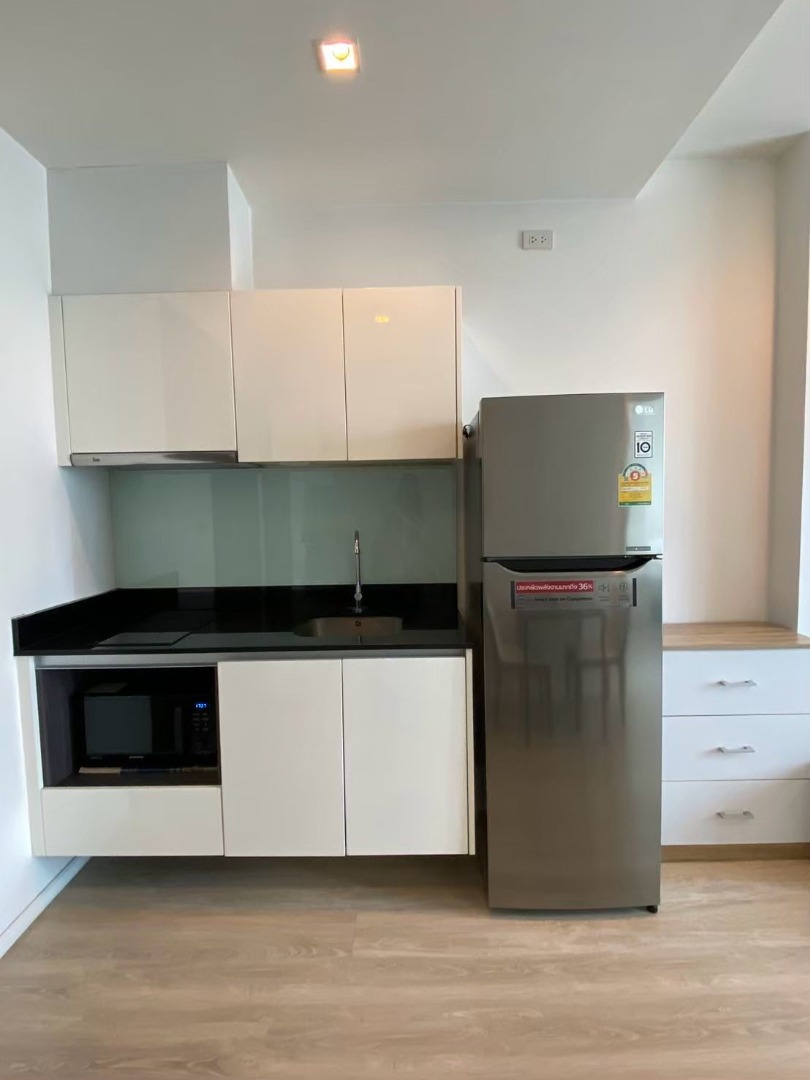 For RentCondoRatchadapisek, Huaikwang, Suttisan : 🔥For urgent rent🔥Quinn Condominium Ratchada 17 near MRT Sutthisan, fully furnished, ready to move in