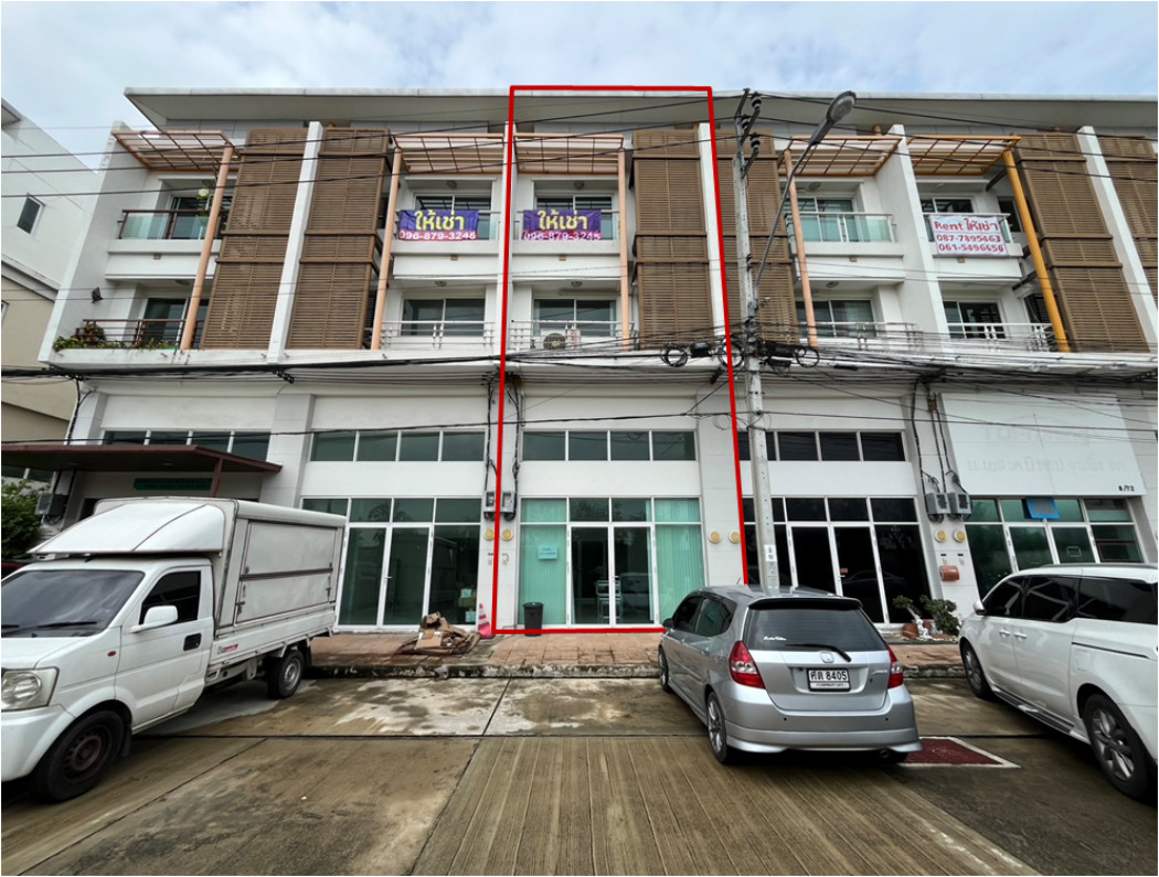 ให้เช่าอาคารพาณิชย์วิภาวดี ดอนเมือง หลักสี่ : ให้เช่า อาคารพาณิชย์ ชวนชื่น โมดัส วิภาวดี เฟส 1 180 ตรม 20.80 ตรว ใกล้ สนามบินดอนเมือง