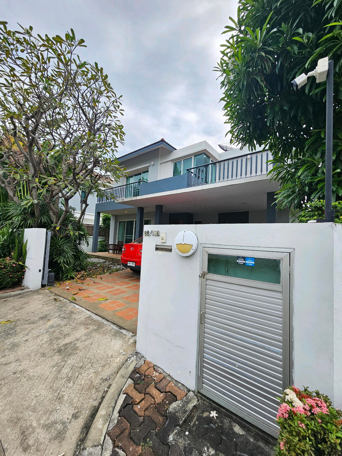 For SaleHousePattanakan, Srinakarin : 🏡 Single house for sale  Villa Acadia Srinakarin 98.2 sq.w. | 3 bedrooms, 3 bathrooms + separate maid's room with bathroom