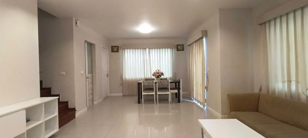 ให้เช่าบ้านพระราม 5 ราชพฤกษ์ บางกรวย : บ้านเดี่ยว ถนน345 วิวทุ่งนา หลังบ้านไม่ติดกับใคร 3ห้องนอน เฟอร์นิเจอร์ครบ