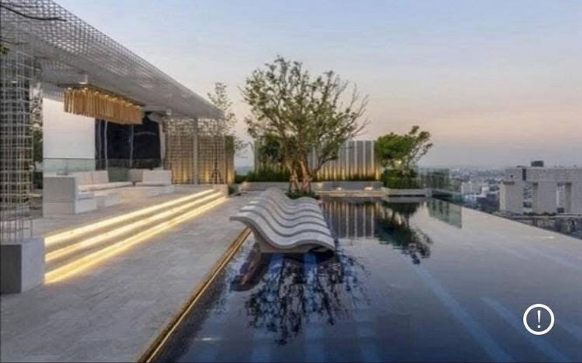 For RentCondoLadprao, Central Ladprao : 🔥For urgent rent🔥Life Ladprao, beautifully decorated, fully furnished, unblocked view, next to BTS and MRT