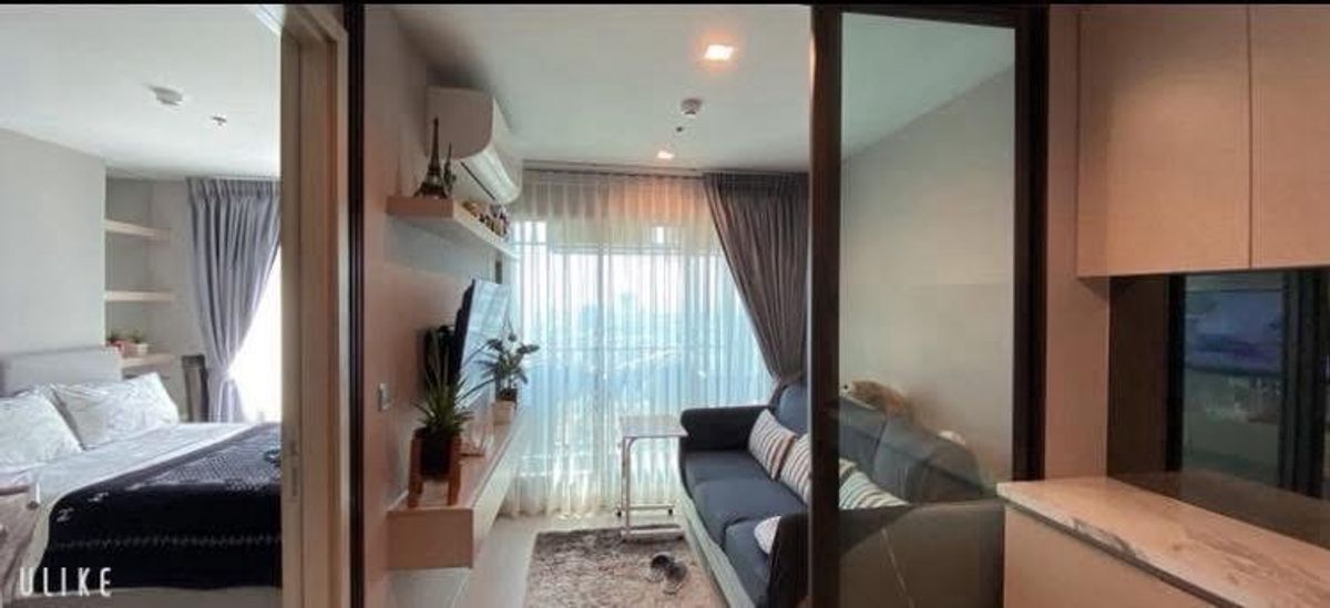 For RentCondoLadprao, Central Ladprao : 🔥For urgent rent🔥Life Ladprao, beautifully decorated, fully furnished, unblocked view, next to BTS and MRT