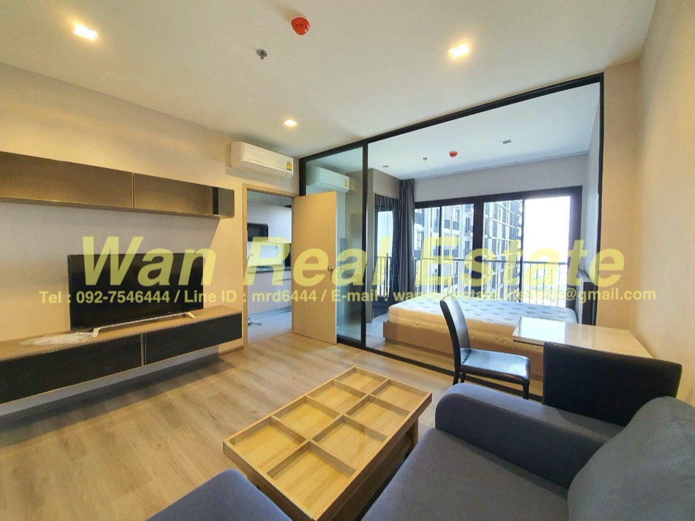 ให้เช่าคอนโดรัตนาธิเบศร์ สนามบินน้ำ พระนั่งเกล้า : politan rive ชั้น 44 ขนาด 31 ตร.ม. วิวแม่น้ำ เฟอร์ครบ พร้อมอยู่ ชั้นสูง วิวสวย