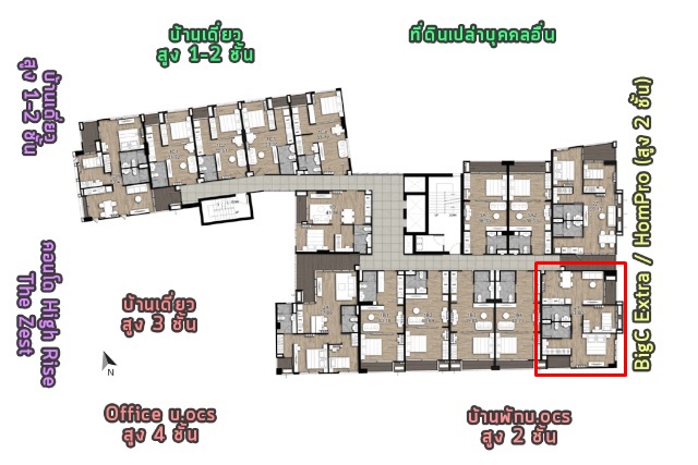 For SaleCondoLadprao, Central Ladprao : Ready to move in !! Condo Near MRT 2 station (phaholyothin-ladprao)
