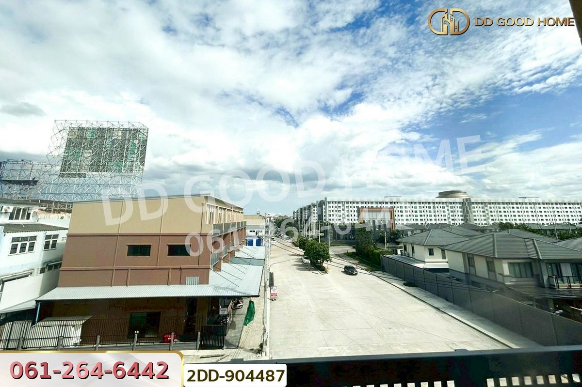อาคารพาณิชย์ปทุมธานี รังสิต ธรรมศาสตร์ : 2DD-904487 อาคารพาณิชย์ โครงการเดอะแพลนท์ ซิตี้ ดอนเมือง-พหลโยธิน ใกล้แม็คโคร รังสิต