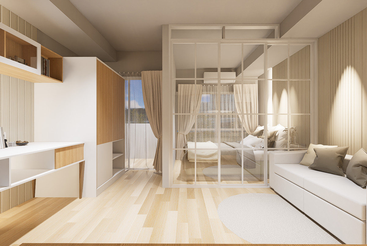 For SaleCondoOnnut, Udomsuk : #Sukhumvit Zone, Sukhumvit 101, near BTS Punwithi, the first price. Installment starting at 5,000 baht. Travel. The most convenient.