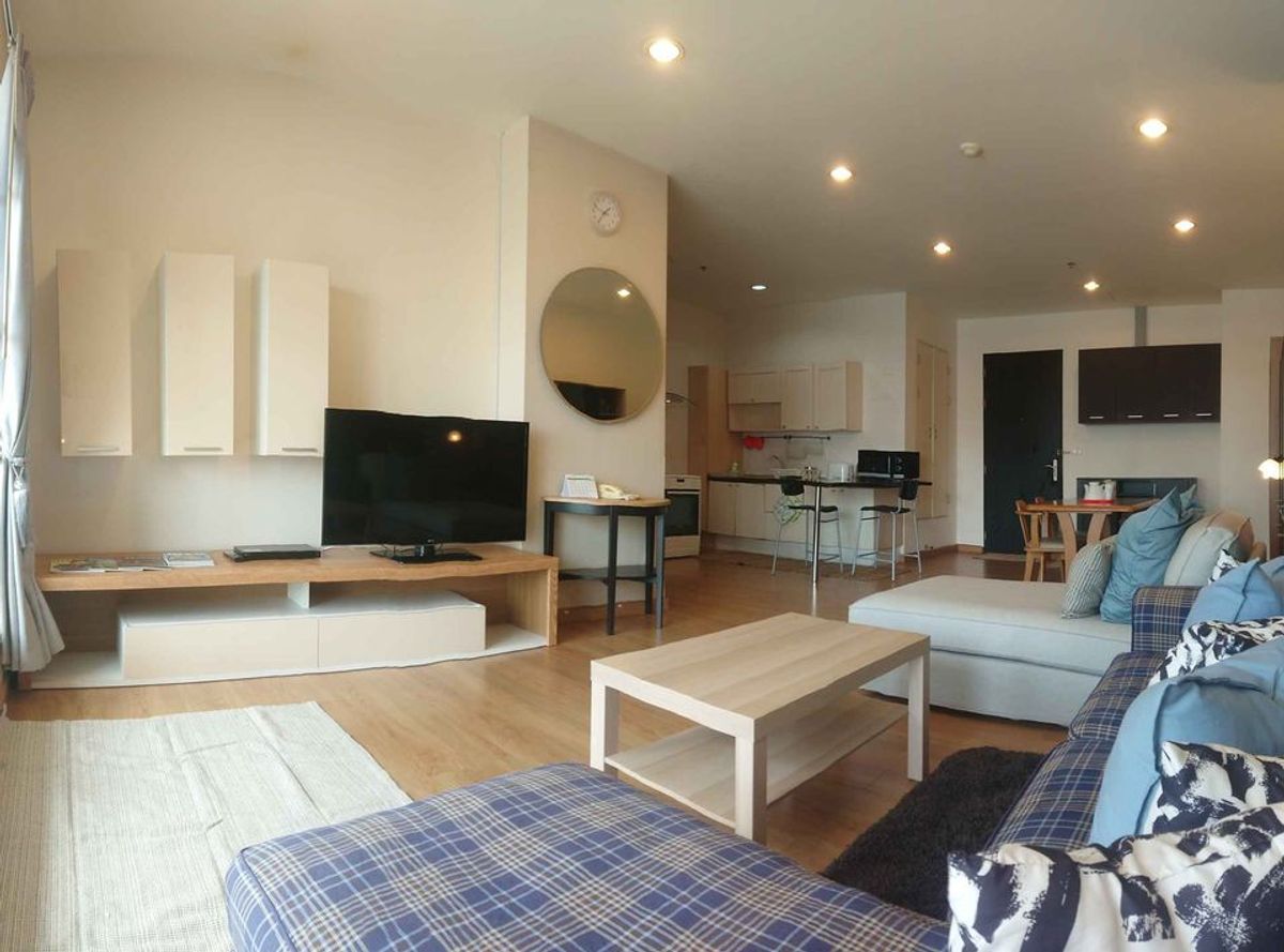 For RentCondoRatchathewi,Phayathai : Baan Klang Krung Siam Pathumwan【𝐑𝐄𝐍𝐓】🔥Modern 2-bedroom room, very spacious, near BTS Ratchathewi🔥  Contact Line ID: @hacondo