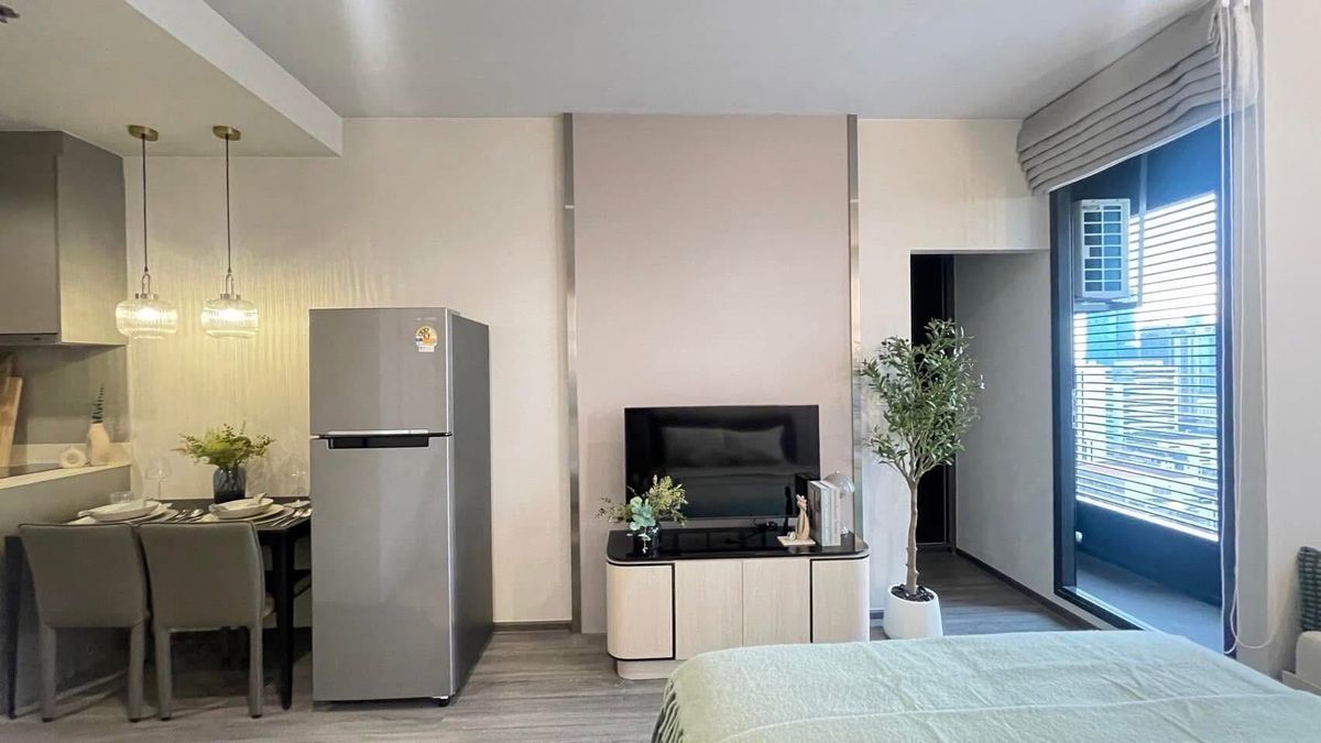 ให้เช่าคอนโดราชเทวี พญาไท : 💥ST-6858💥ว่าง ให้ เช่า  ไอดีโอ โมบิ รางน้ำ 👉แอดไลน์ @goodcondo 