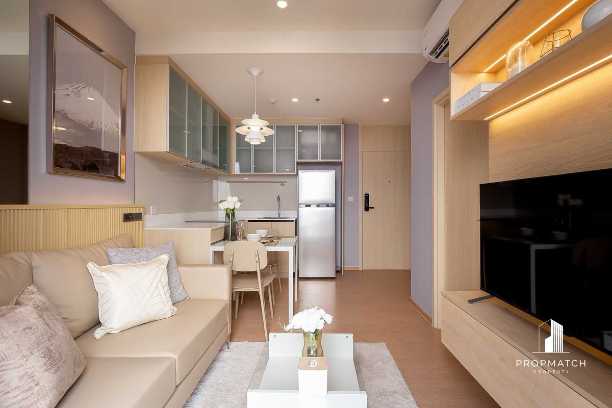 For RentCondoSukhumvit, Asoke, Thonglor : ✨Flash Deal ✨Maru Ekkamai 2 (1Bed 1Bath 34 SQM.) Completely decorated !! Only 35,000 baht per month Tel.0981315848 @PropMatch