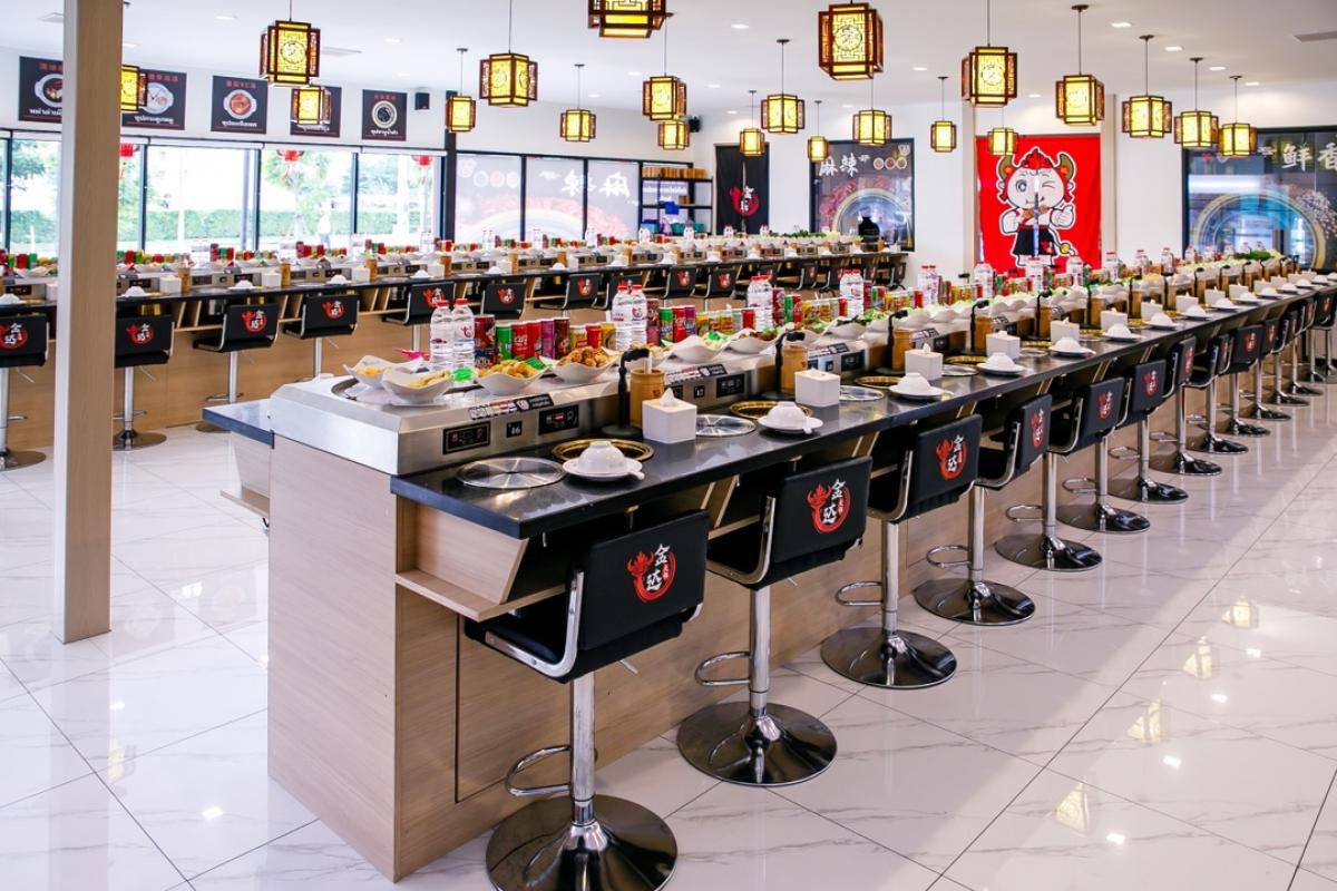 ขายร้านค้า/ตลาดนัดสมุทรปราการ สำโรง : เซ้นร้านสุกี้ สมุทรปราการ ใกล้ชุมชน พร้อมดำเนินการต่อ