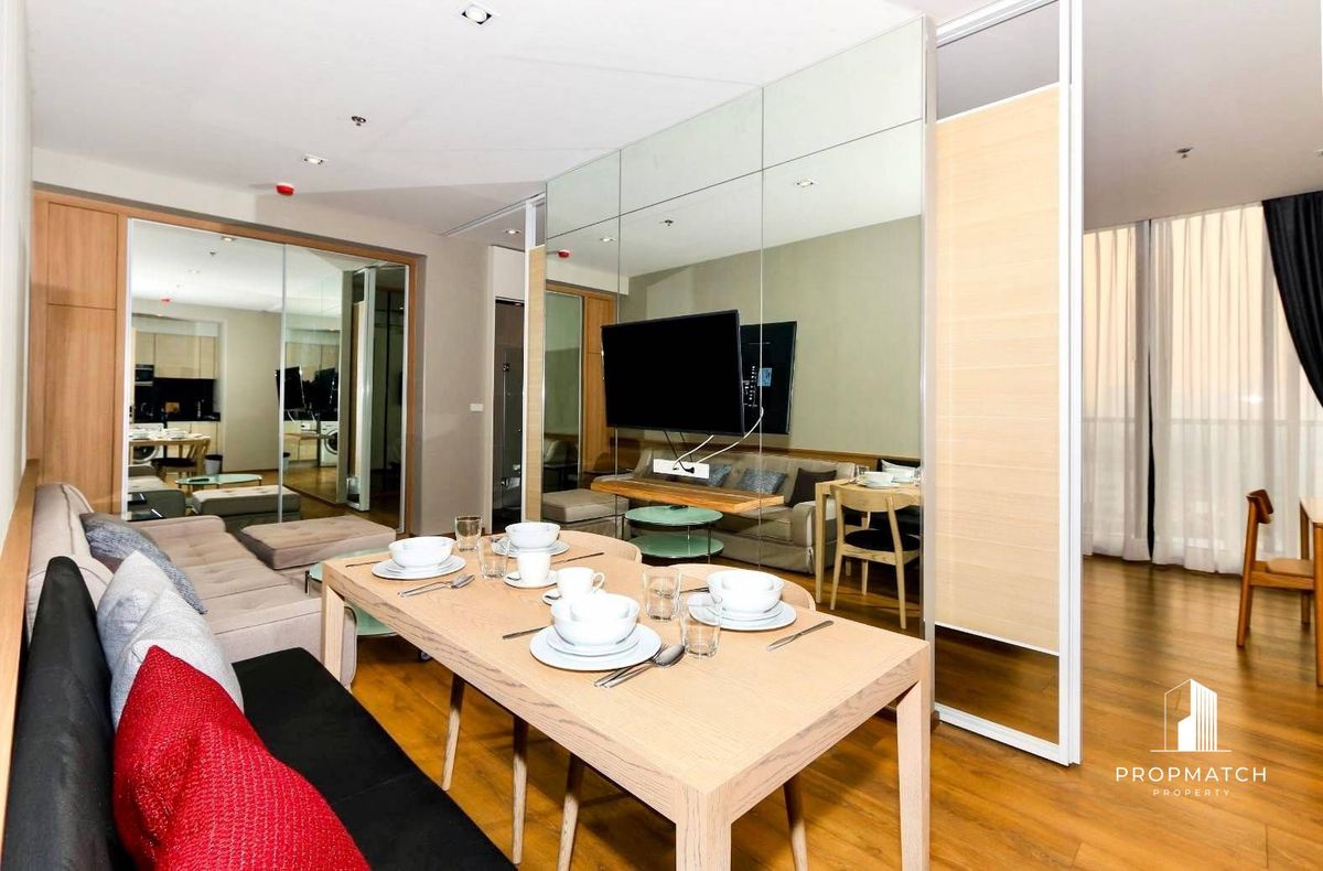 For RentCondoSukhumvit, Asoke, Thonglor : ✨Flash deal ✨Park Origin Phromphong (Park 24) (2Bed2Bath60SQM) Ready! Only 40,000 baht per month Tel.0981315848 @propmatch