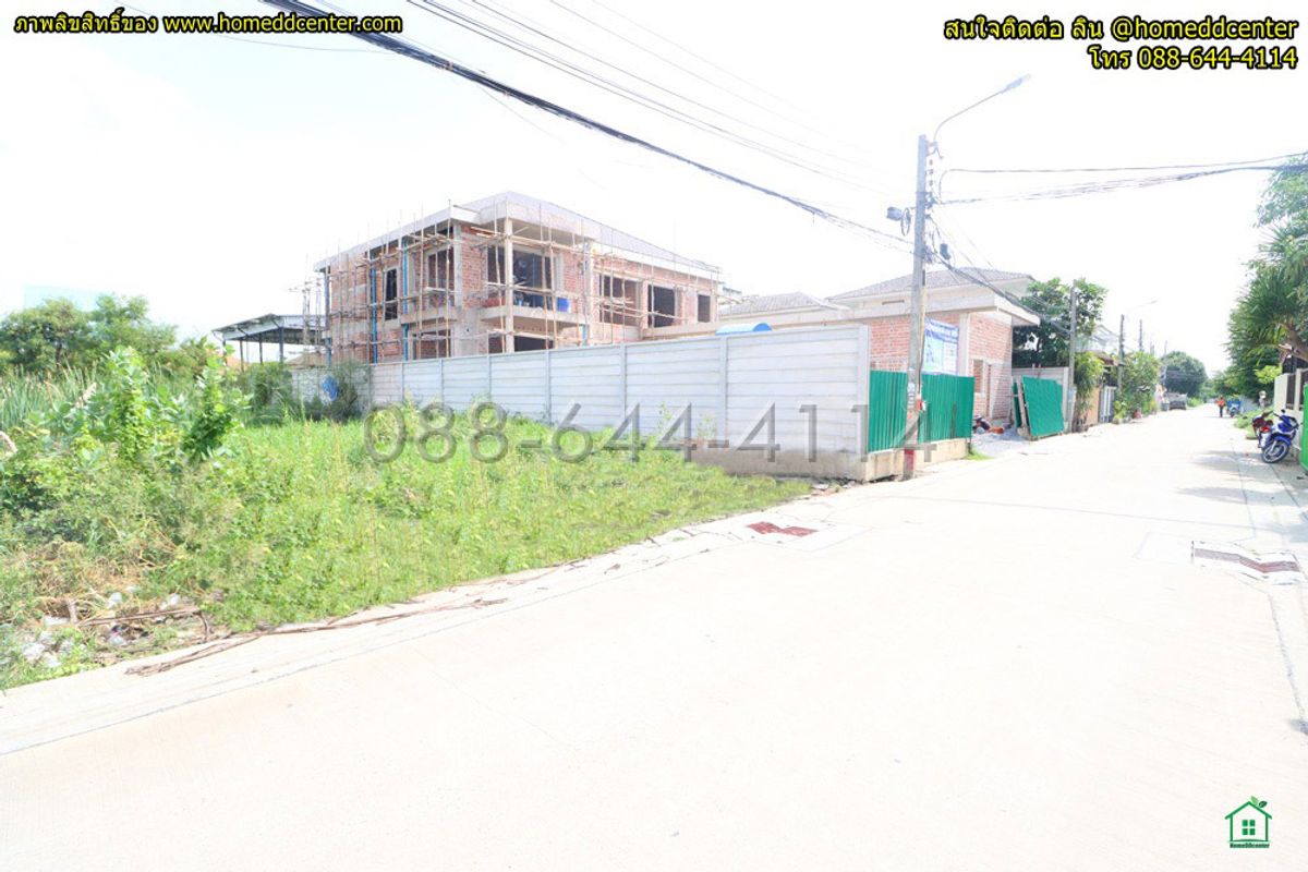 For SaleLandNawamin, Ramindra : Land for sale 100 square meters, Ram Inthra, Bang Khen, Soi Suphaiban 5, Soi 5, Intersection 20, near Foodland, Ram Inthra, Vacharapol Intersection, Thanommit Market