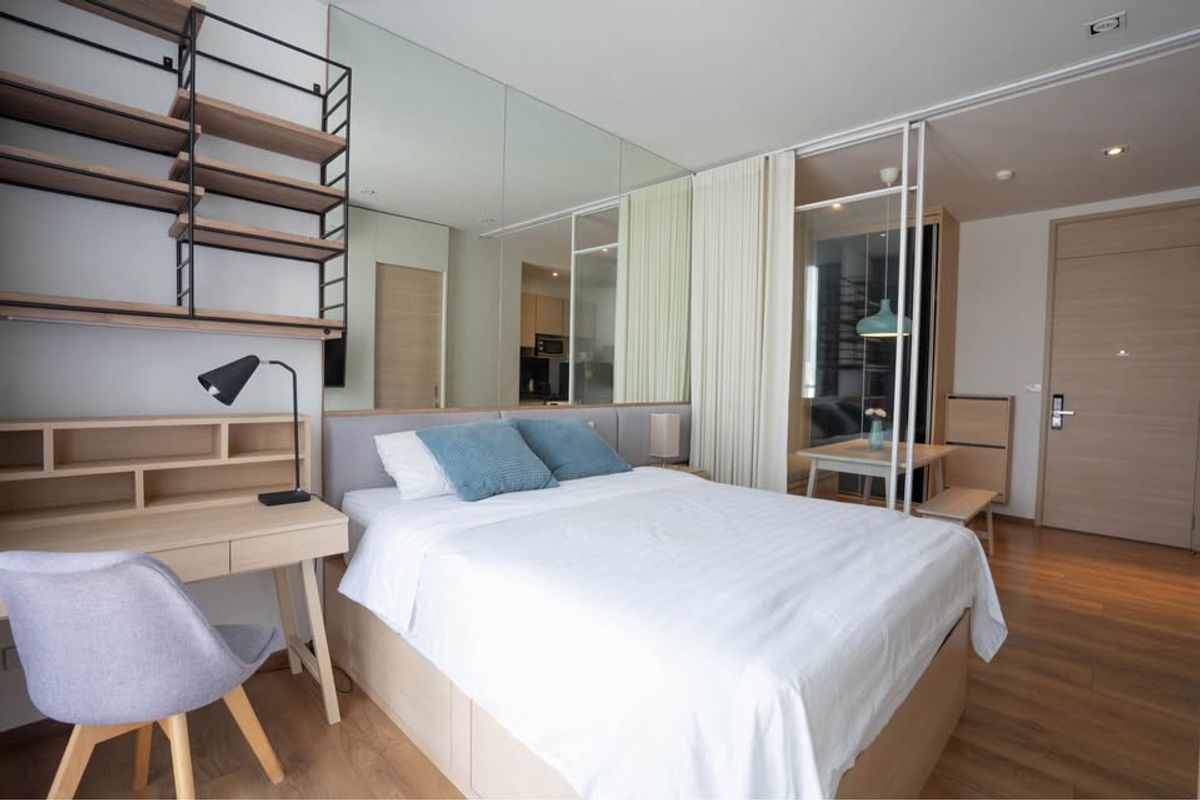For RentCondoSukhumvit, Asoke, Thonglor : ✨ Ready to stay in a Park 24 condo, size 30 sqm, 1 bedroom, 2nd floor, 7th floor, only 20000 baht 🏡💖