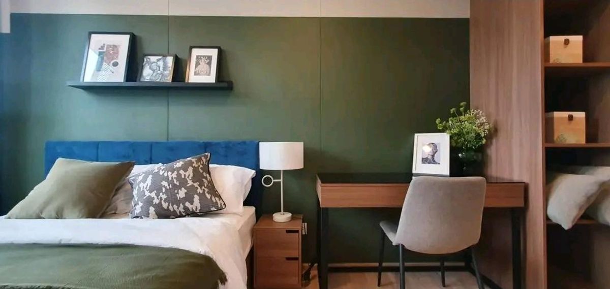 ให้เช่าคอนโดสุขุมวิท อโศก ทองหล่อ : 🔥For Rent 1B/1B วิวสวน และสระน้ำ 35 ตร.ม.