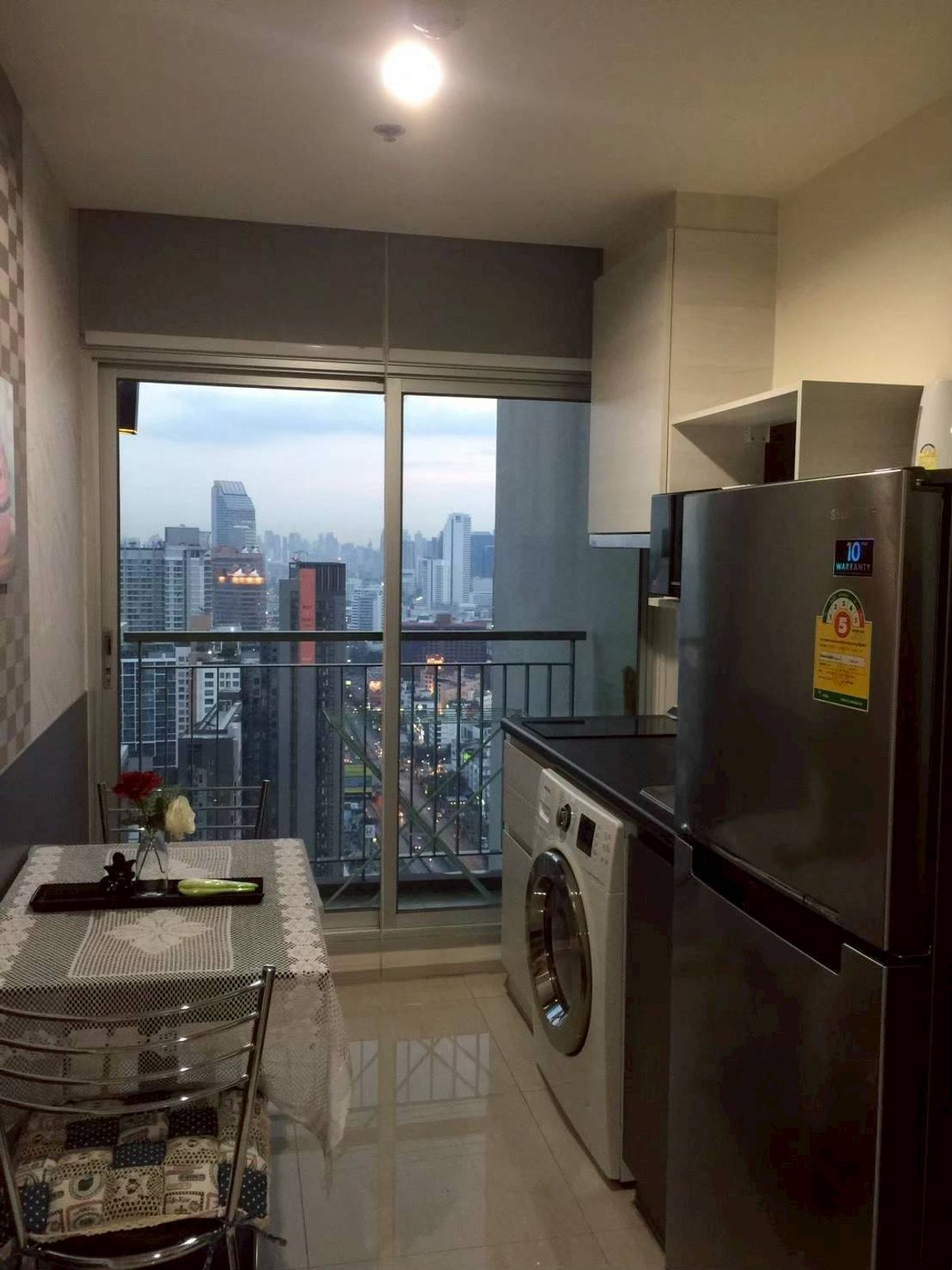 ให้เช่าคอนโดรัชดา ห้วยขวาง : 🌟 Life รัชดาภิเษก – คอนโดแต่งครบ ใกล้ MRT ห้วยขวาง 🌟