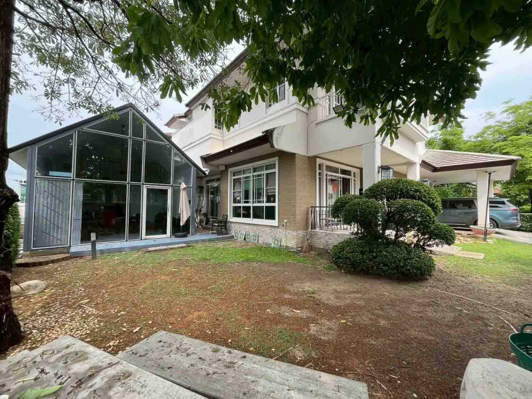 For SaleHouseSamut Prakan,Samrong : Single house for sale Baan Nantawan Srinakarin 250 sq m 1 ngan 15.30 sq wa near Mega Bangna