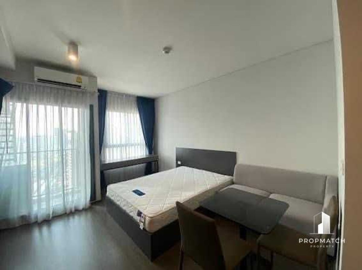 ให้เช่าคอนโดสะพานควาย จตุจักร :  ✨Flash Deal ✨ IDEO Phaholyothin Chatujak(Studio1Bed1Bath27.66SQM.) พร้อมอยู่ ! เพียง 15,000 บาทต่อเดือน Tel.0981315848 @propmatch