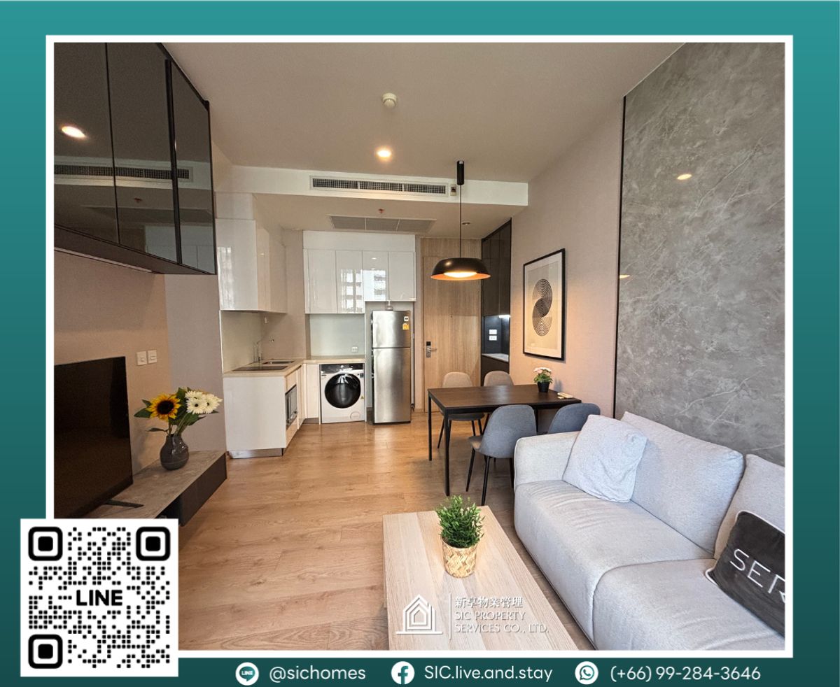 ให้เช่าคอนโดสุขุมวิท อโศก ทองหล่อ : คอนโดให้เช่า🌟 Noble Be19🌟 2 ห้องนอน ขนาด 60.84 sqm ใกล้ BTS อโศก🚅