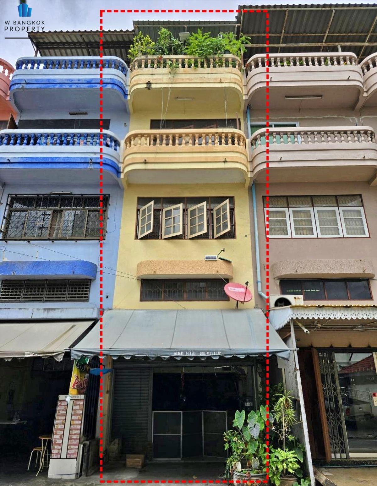 ขายอาคารพาณิชย์ลาดพร้าว เซ็นทรัลลาดพร้าว : ขายด่วน อาคารพาณิชย์ 3.5 ชั้น 15 ตร.วา ซ.ลาดพร้าว 15 ทำเลดีมาก หลัง Big C ใกล้ MRT ลาดพร้าว