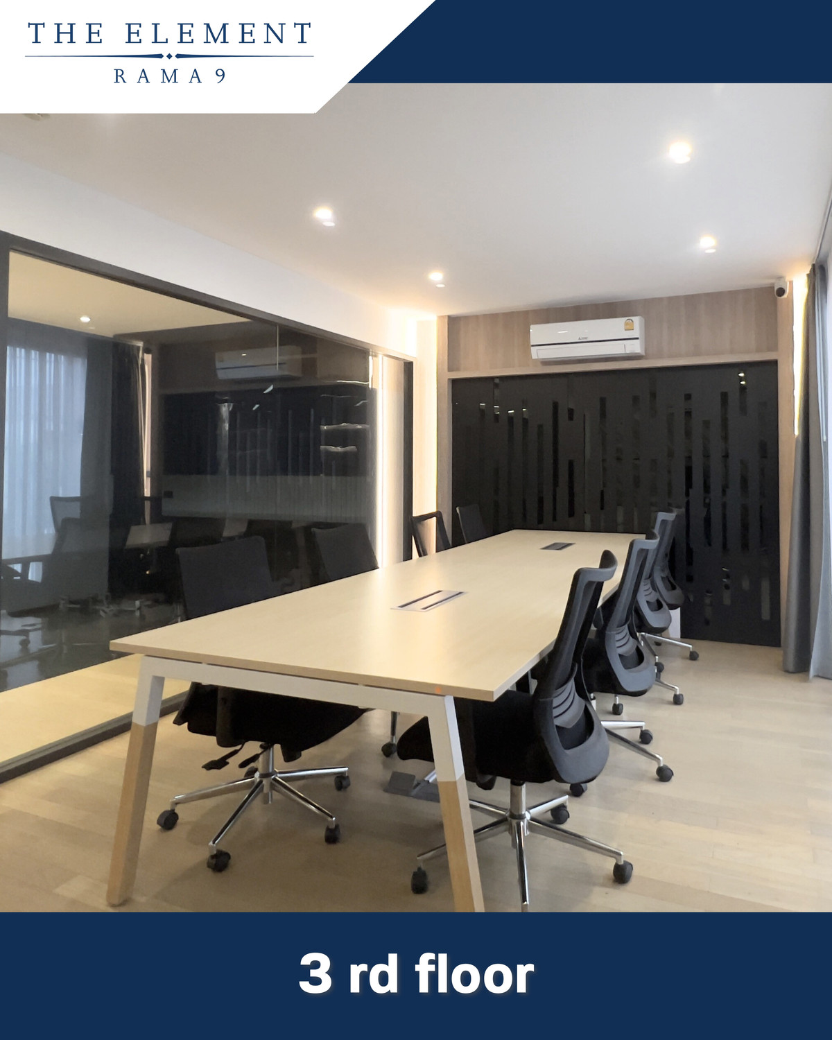ให้เช่าโฮมออฟฟิศพระราม 9 เพชรบุรีตัดใหม่ RCA : 🔥ให้เช่า The Element Rama9 (拉玛九商住两用房) โฮมออฟฟิศระดับพรีเมียม พร้อมเฟอร์นิเจอร์ครบ และห้องคาราโอเกะ !