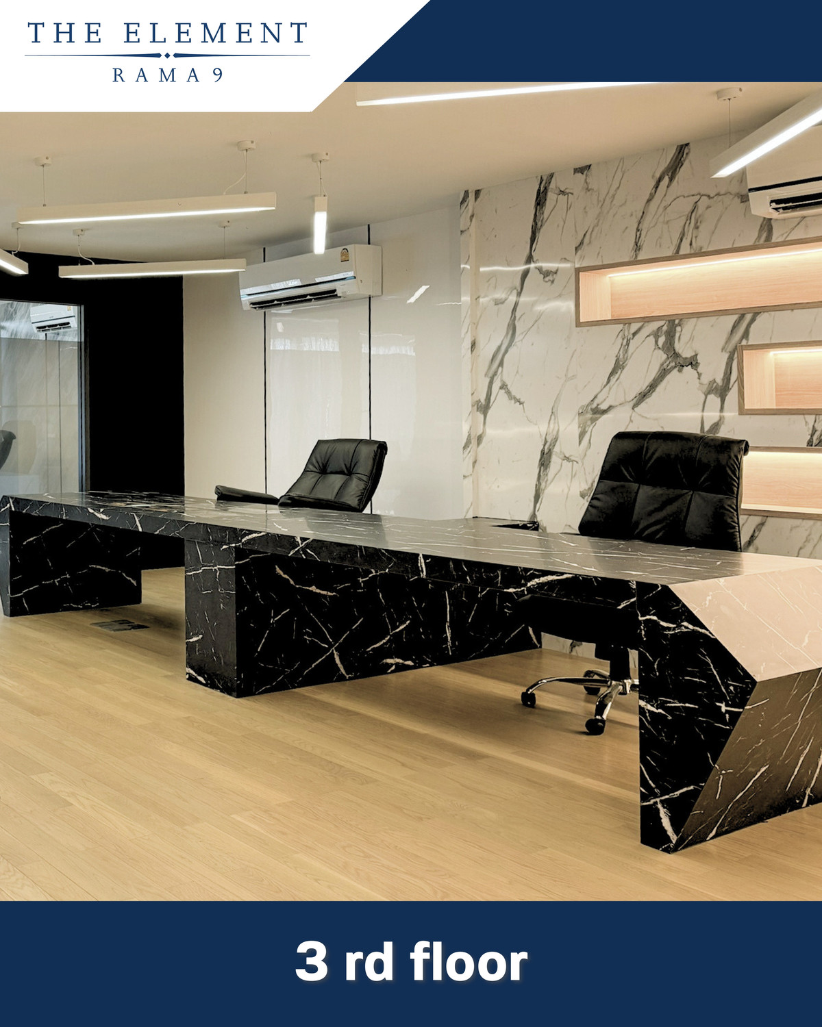 ให้เช่าโฮมออฟฟิศพระราม 9 เพชรบุรีตัดใหม่ RCA : 🔥ให้เช่า The Element Rama9 (拉玛九商住两用房) โฮมออฟฟิศระดับพรีเมียม พร้อมเฟอร์นิเจอร์ครบ และห้องคาราโอเกะ !