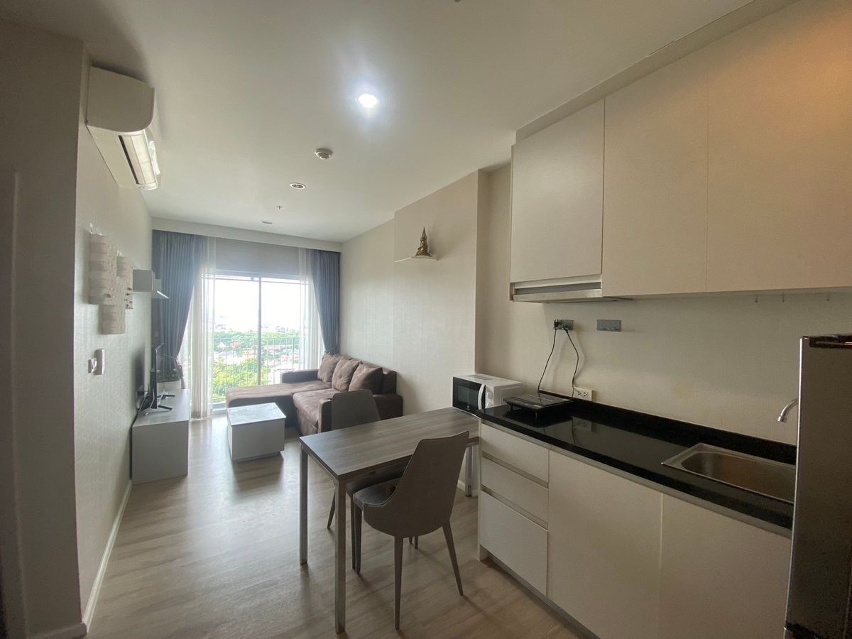 ขายคอนโดพระราม 5 ราชพฤกษ์ บางกรวย : (Urgent Sale) ราคาดีสุดในตึก!  Amber by Eastern Star 55.52 ตร.ม. (2 BED)