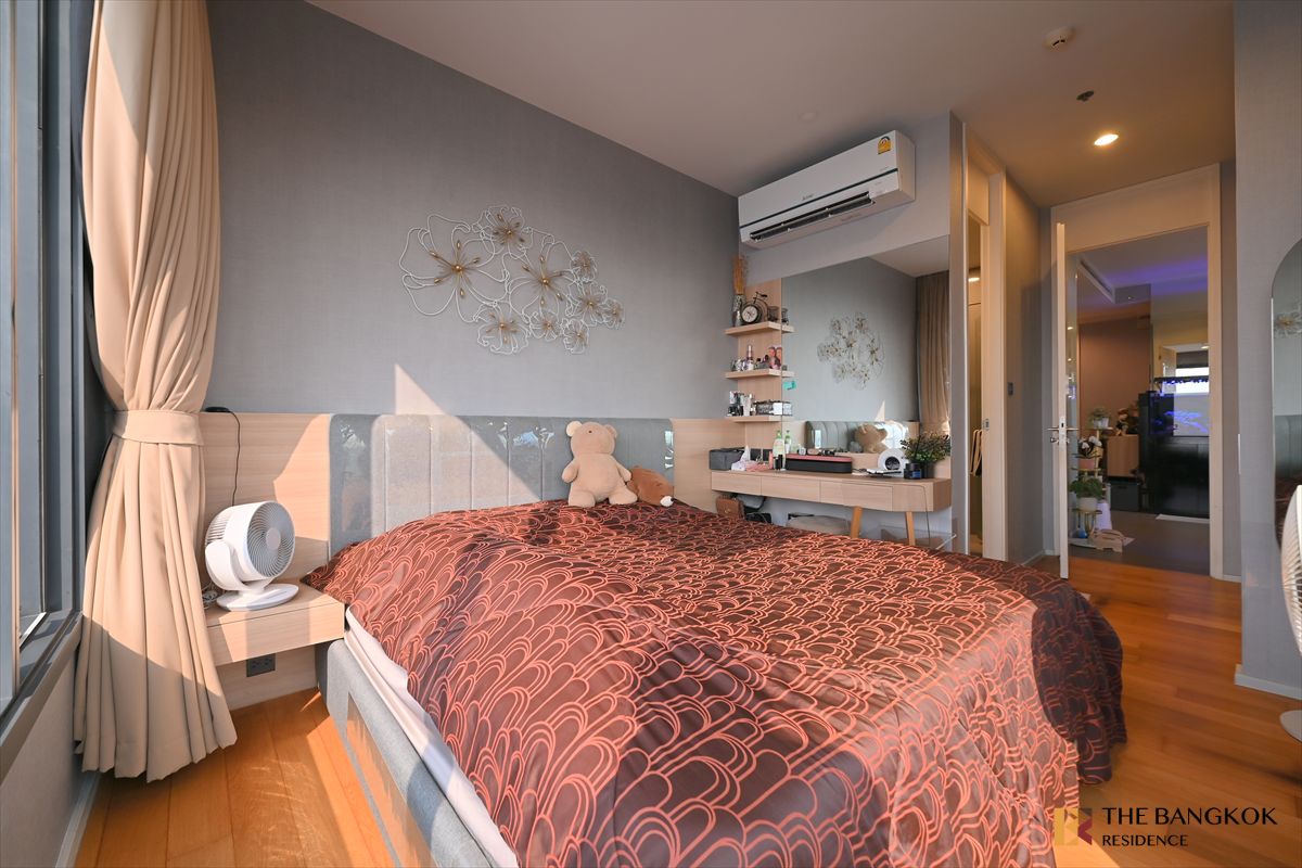 For SaleCondoLadprao, Central Ladprao : 🏙️ Stylish high-floor unit at M Ladprao 🐾 Pet-friendly, near BTS Ha Yaek Lat Phrao