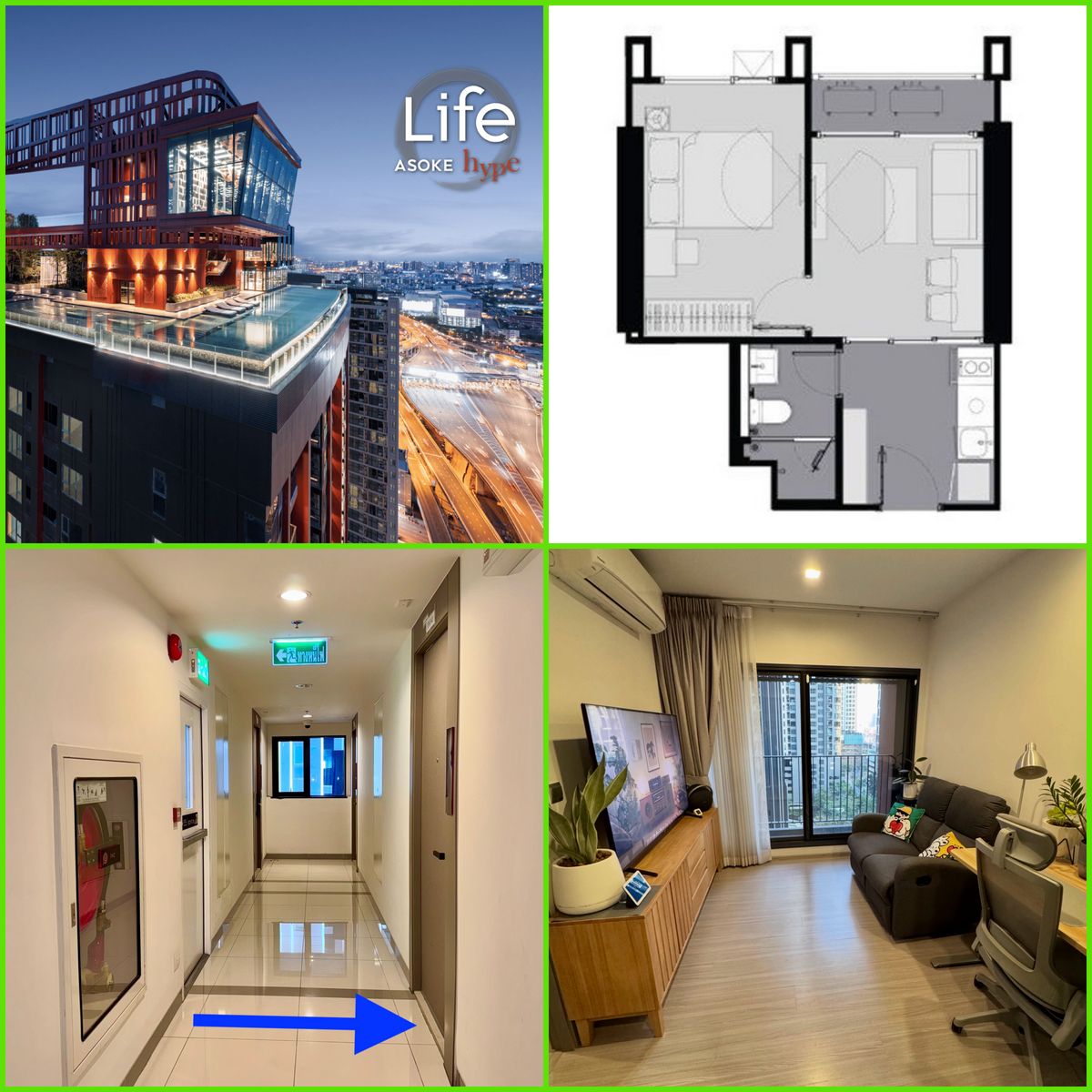 ขายคอนโดพระราม 9 เพชรบุรีตัดใหม่ RCA : ✅ เจ้าของขายเอง – Life Asoke Hype (ไลฟ์ อโศก ไฮป์)