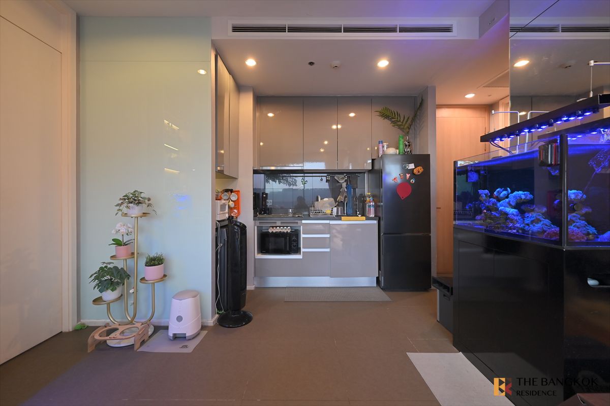 For SaleCondoLadprao, Central Ladprao : 🏙️ Stylish high-floor unit at M Ladprao 🐾 Pet-friendly, near BTS Ha Yaek Lat Phrao