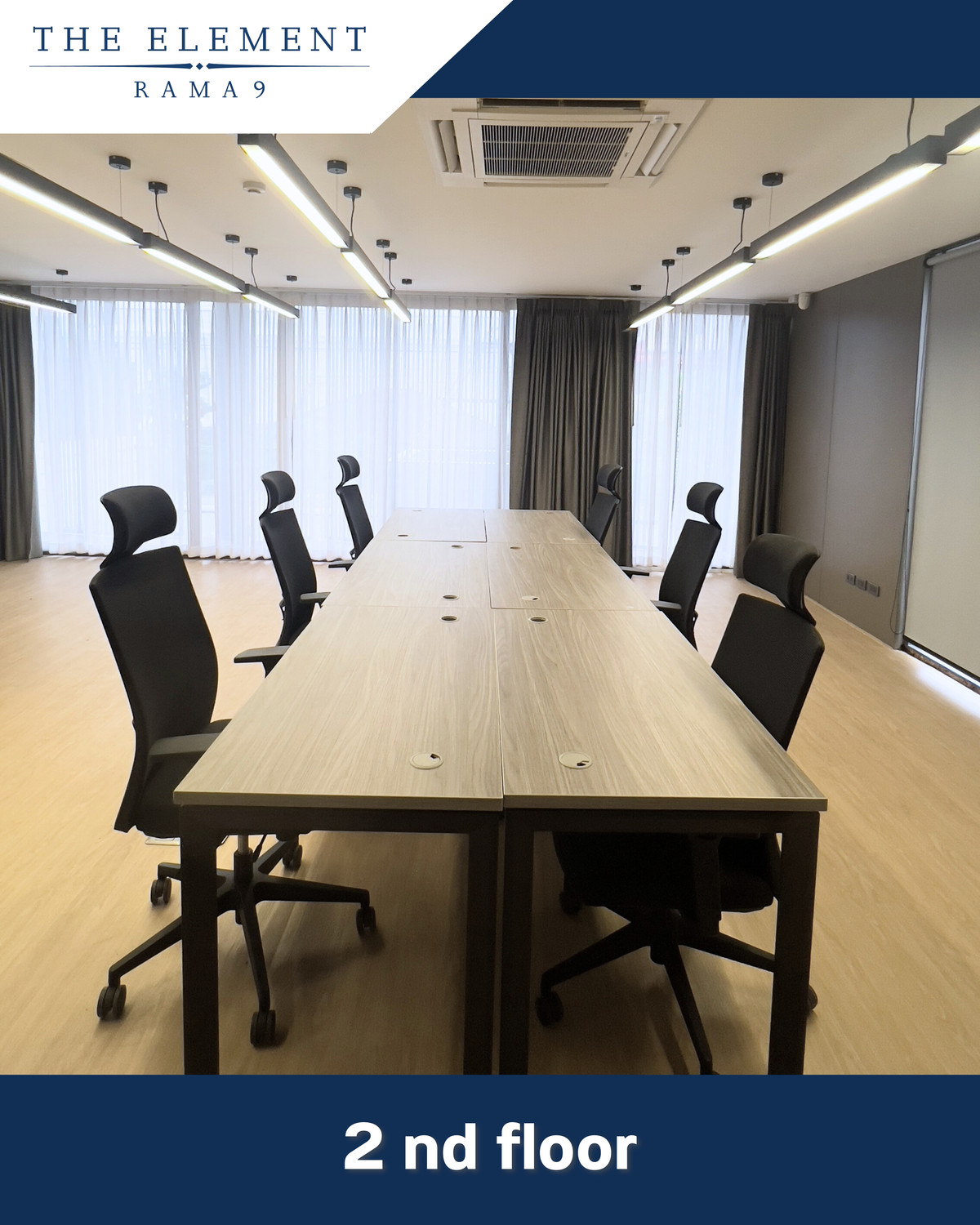 ให้เช่าโฮมออฟฟิศพระราม 9 เพชรบุรีตัดใหม่ RCA : 🔥ให้เช่า The Element Rama9 (拉玛九商住两用房) โฮมออฟฟิศระดับพรีเมียม พร้อมเฟอร์นิเจอร์ครบ และห้องคาราโอเกะ !