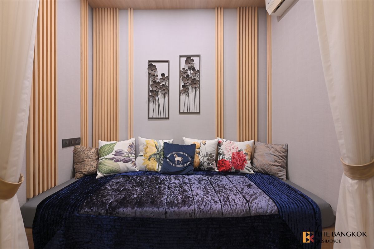 For SaleCondoLadprao, Central Ladprao : 🏙️ Stylish high-floor unit at M Ladprao 🐾 Pet-friendly, near BTS Ha Yaek Lat Phrao